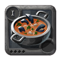 Soupe de clovisses blanches