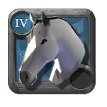 Cheval de l'adepte