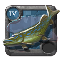 Broche écaille-bleue