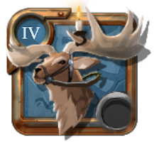 Cerf géant de l'adepte