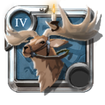 Cerf géant de l'adepte