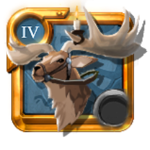 Cerf géant de l'adepte