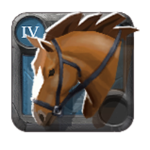 Cheval de monte de l'adepte