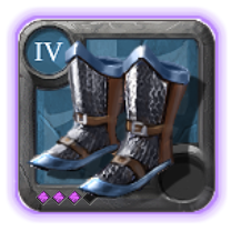 Bottes de soldat de l'adepte