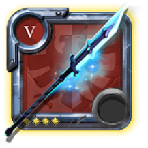Glaive déchirant de l'expert