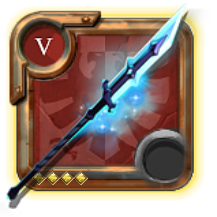 Glaive déchirant de l'expert