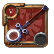 Bâton béni de l'expert