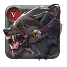 Saddled Greywolf