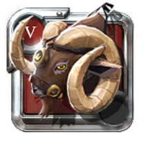 Mouflon sellé