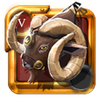 Mouflon sellé