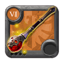 Bâton de malédiction de vie du maître