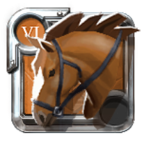 Cheval de monte du maître