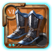 Bottes de soldat du maître