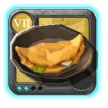 Omelette au porc