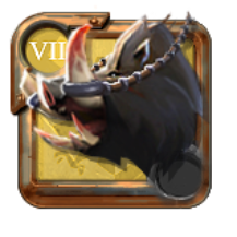 Saddled Direboar