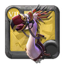 Saddled Terrorbird