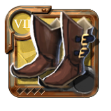 Chaussures de chasseur du grand maître