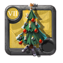 Sapin décoré