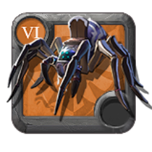 Mygale goliath d'argent