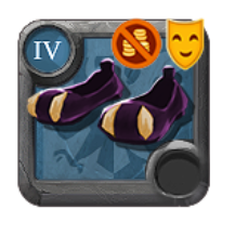Wardrobe Skin: Purple Rich Noble's Footwear